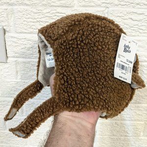 NWT OshKosh B'gosh Toddler/Baby Hat with super cute ears! 12-24 months